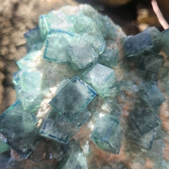 Green Cubic Fluorite Specimen | 7.7kg