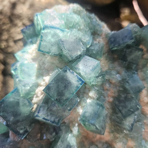 Green Cubic Fluorite Specimen | 7.7kg