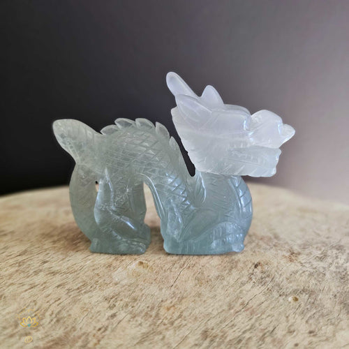 Green Fluorite | Dragon 329gms