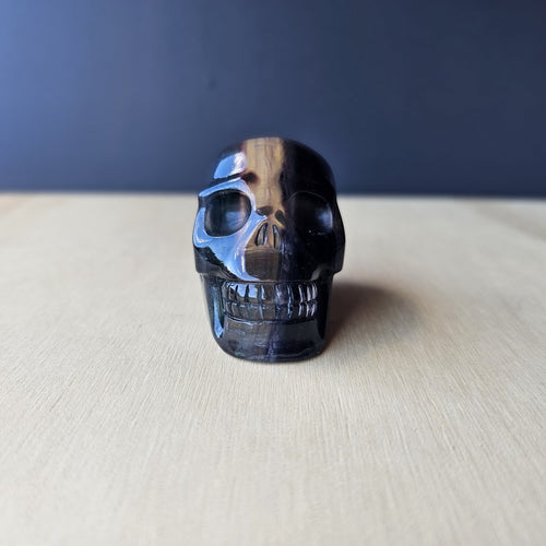 Multi Fluorite Skull | The Emerald Guardian
