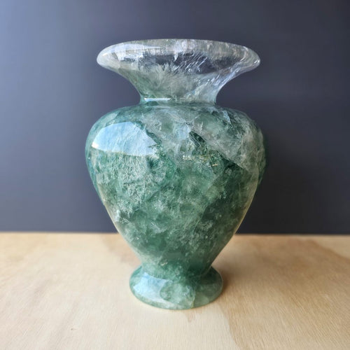 Green Fluorite Vase | 6.1kg