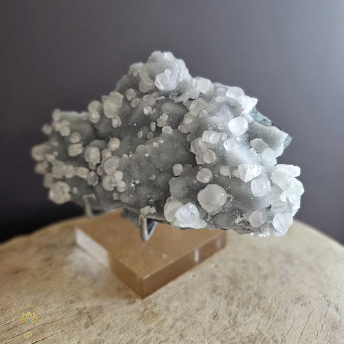 Green Fluorite with Sugar Quartz & Calcite | Specimen 936gms