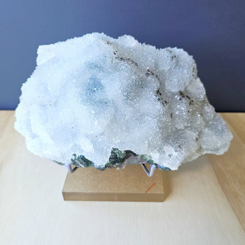 Green Purple Fluorite With Quartz Overgrowth | Specimen 1.76kg