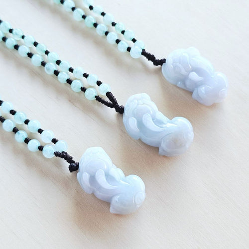 Guatemalan Jade Pixiu Necklace | The Calm Companion