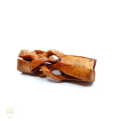Hand Carved Timber Sphere Stands For Crystals & Minerals | Medium