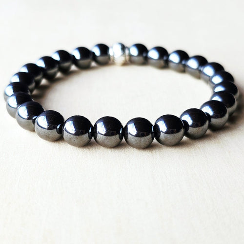Hematite Crystal Bracelet | Grounded Strength