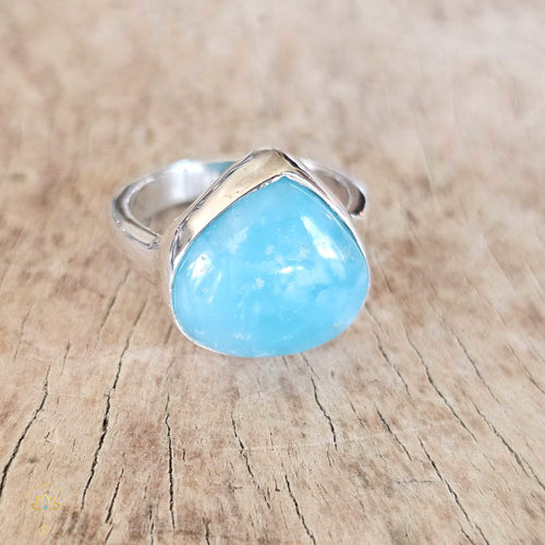 Hemimorphite Ring | Radiator Of Peace