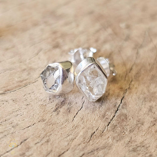 Herkimer Diamond Pendant & Earring Set | Attunement Set