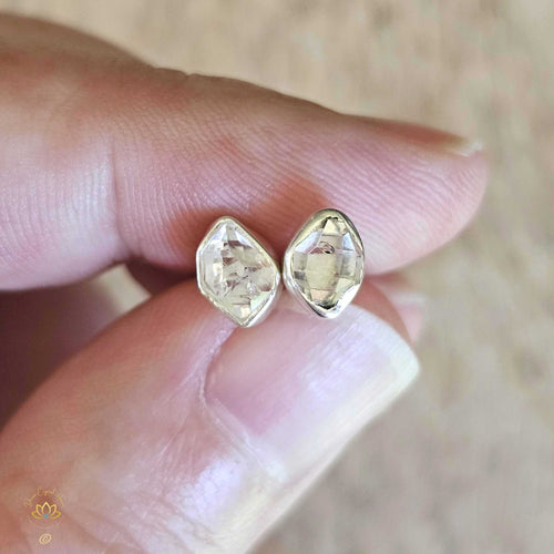 Herkimer Diamond Pendant & Earring Set | Attunement Set