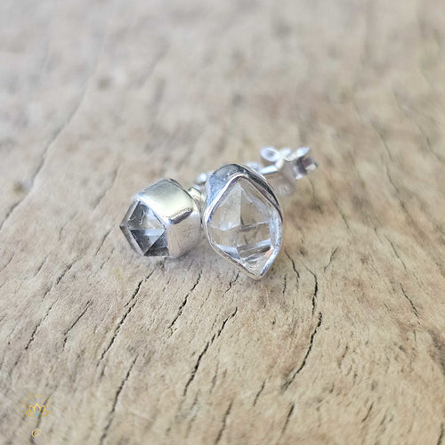 Herkimer Diamond Pendant & Earring Set | Kundalini Visions