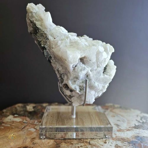Hexagonal Calcite With Cubed Pyrite | Specimen 6.5kgs