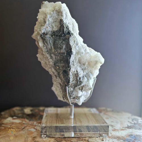 Hexagonal Calcite With Cubed Pyrite | Specimen 6.5kgs