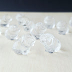 Himalayan Natural Quartz - A Grade Baby Tiger Carvings | Snow Tiger