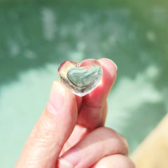 Himalayan Natural Quartz - Puffy Hearts | Light Hearted