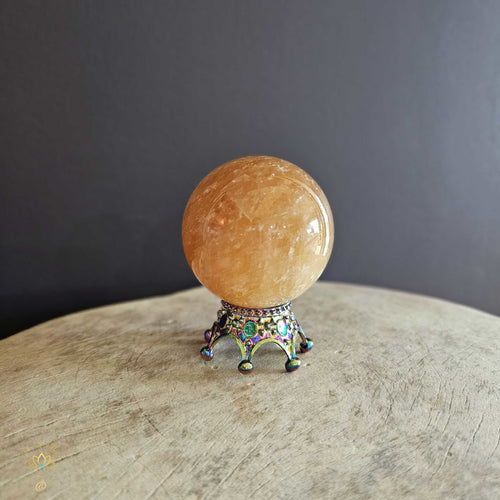 Honey Calcite | Sphere 326gms