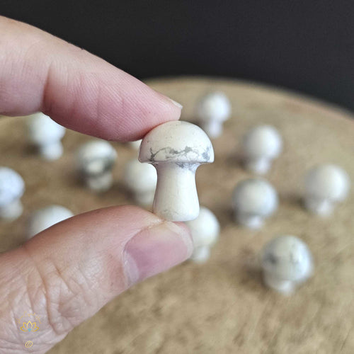 Howlite Mini Mushrooms