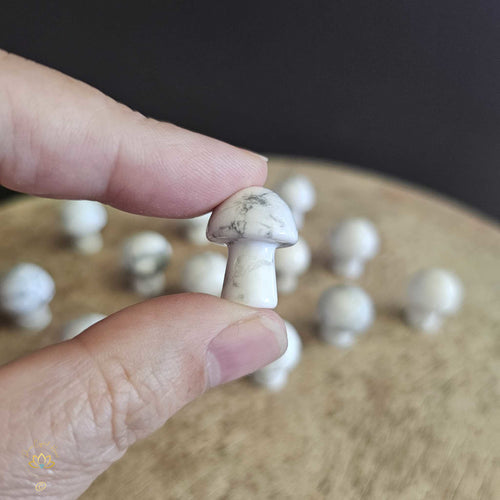 Howlite Mini Mushrooms