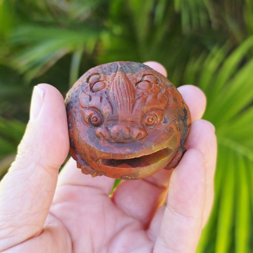 Hubei Agate Money Toad Carving | Hubei Prosperity