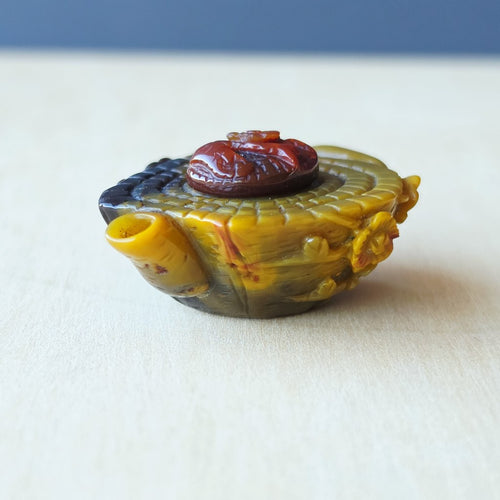 Hubei Agate Teapot Carving | The Art Of Tea