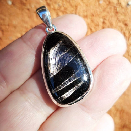 Hypersthene Pendant | Midnight Insight