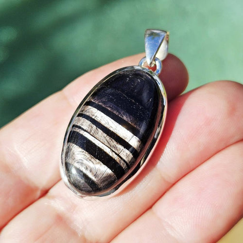 Hypersthene Pendant | Wave Of Calm
