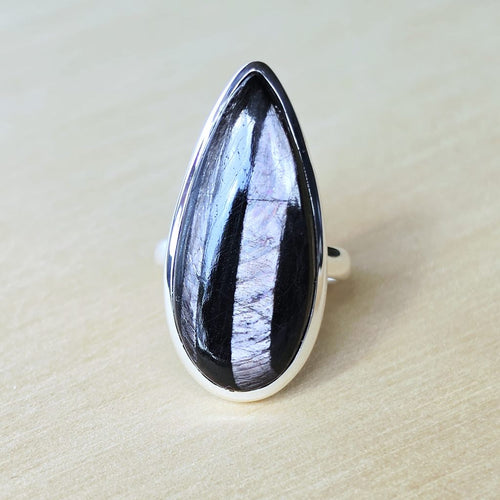Hypersthene Ring | Midnight Insight