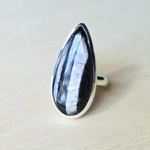 Hypersthene Ring | Midnight Insight