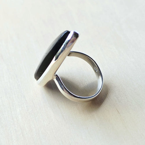 Hypersthene Ring | Midnight Insight