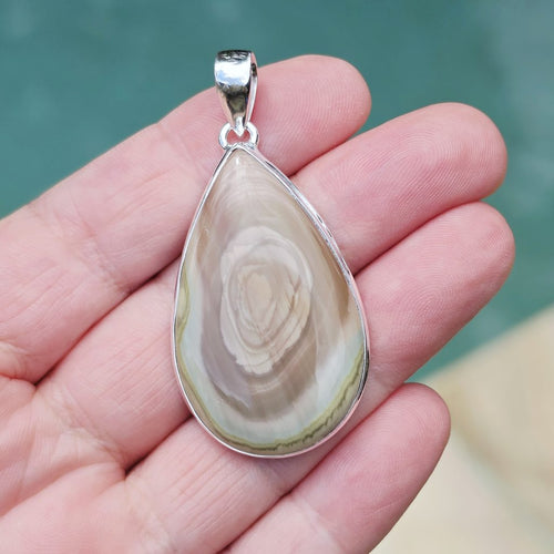 Imperial Jasper Pendant | Ancient Depth