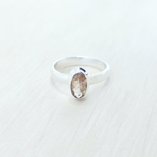 Imperial Topaz Faceted Ring | Conduit Of Light