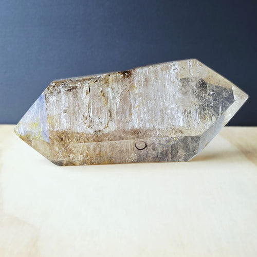 Inclusion Enhydro Quartz Double Termination | Reflections Of The Ancients