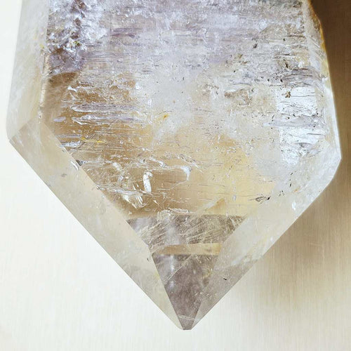 Inclusion Enhydro Quartz Double Termination | Reflections Of The Ancients