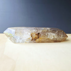 Inclusion Enhydro Quartz Double Termination | Reflections Of The Ancients