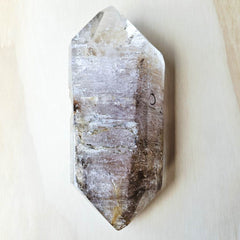 Inclusion Enhydro Quartz Double Termination | Reflections Of The Ancients