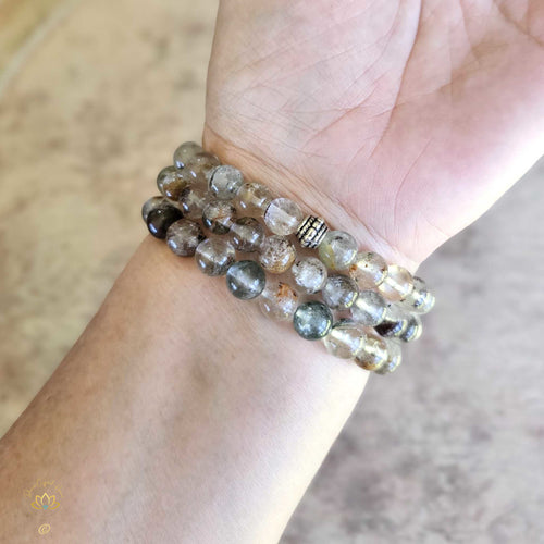 Inclusion Quartz Bracelet | 8mm Beads