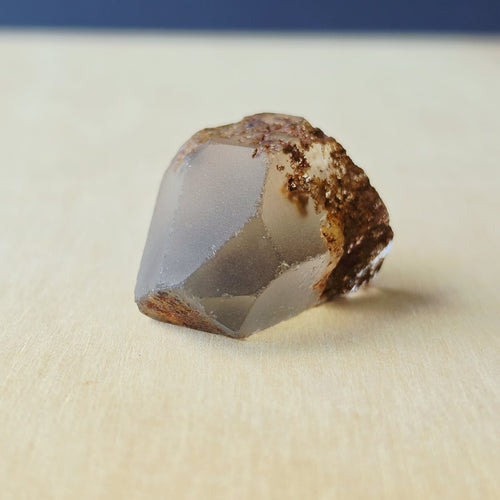 Inclusion Quartz Cut-Termination Crystal | Earth Suspended