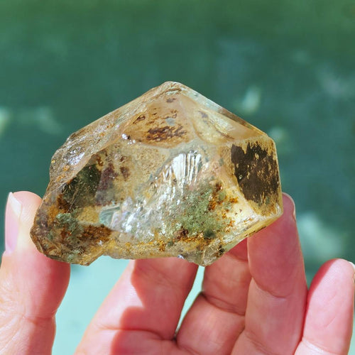 Inclusion Quartz Cut-Termination Crystal | Window Within