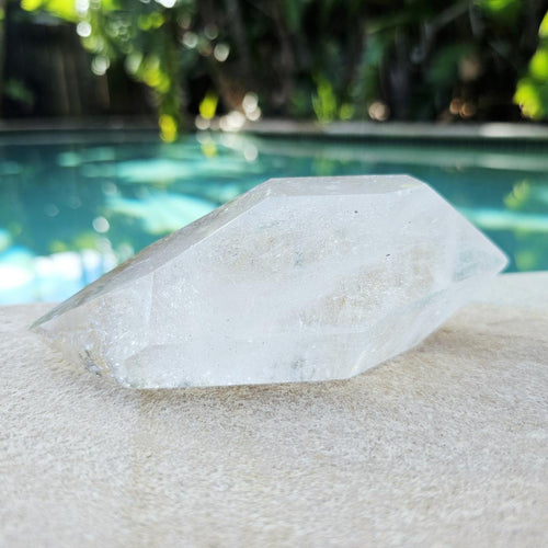 Inclusion Quartz Double Termination | Even Flow