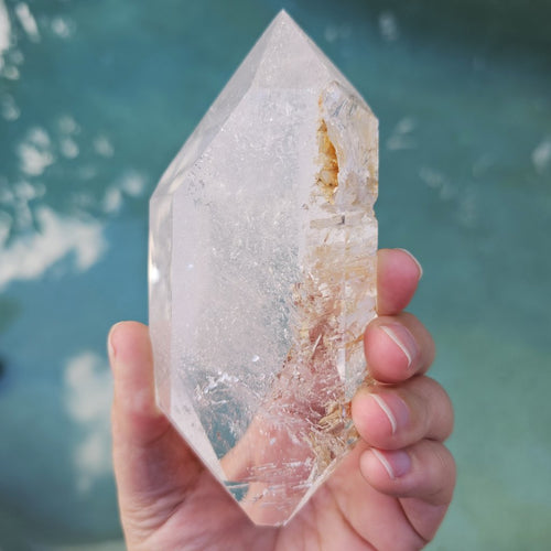 Inclusion Quartz Double Termination | Even Flow