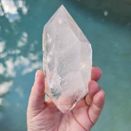 Inclusion Quartz Double Termination | Even Flow