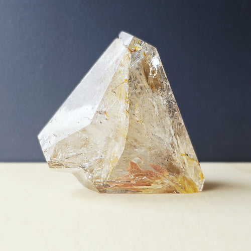 Inclusion Quartz Enhydro Faceted Freeform | Ancient Waters