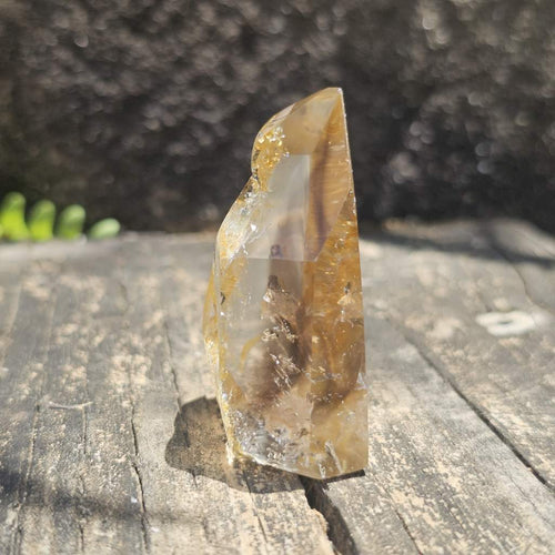 Inclusion Quartz Faceted Freeform | Hematite Untamed 70gms