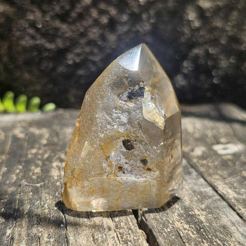 Inclusion Quartz Faceted Freeform | Hematite Untamed 70gms