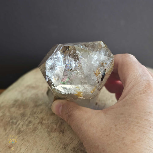 Inclusion Quartz With Enhydro | Generator 640gms