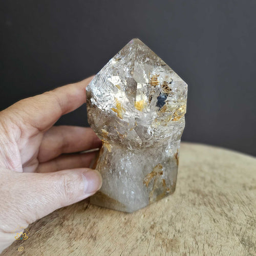 Inclusion Quartz With Enhydro | Generator 640gms