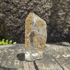 Inclusion Rutile Quartz | Faceted Freeform 154gms