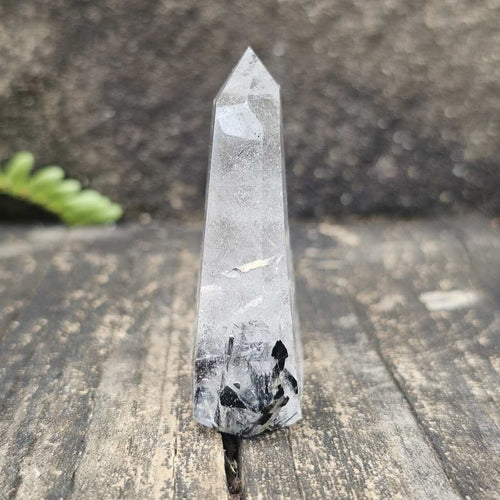 Inclusion, Rutilated Quartz | Wispy Shadow