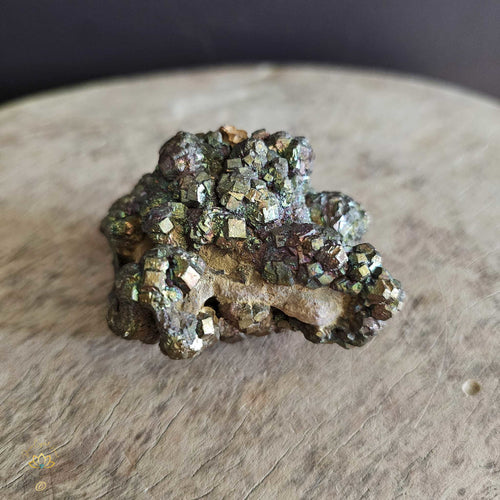 Iridescent Rainbow Pyrite | Specimen 227gms