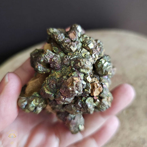 Iridescent Rainbow Pyrite | Specimen 227gms