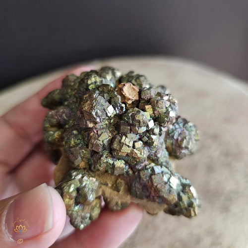 Iridescent Rainbow Pyrite | Specimen 227gms